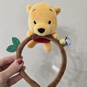 Disney Yellow Bear and Brown Headband